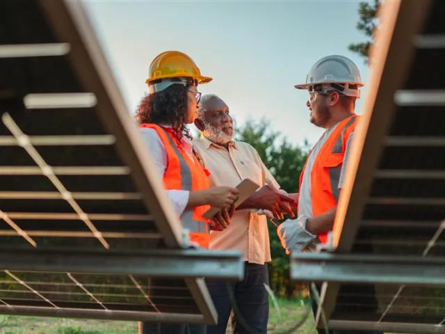Manutenção painéis solares