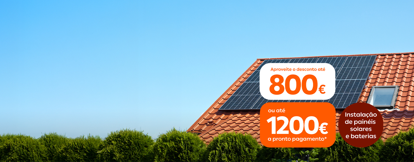 Campanha Solar: desconto 800€ ou até 1200€ a pronto pagamento