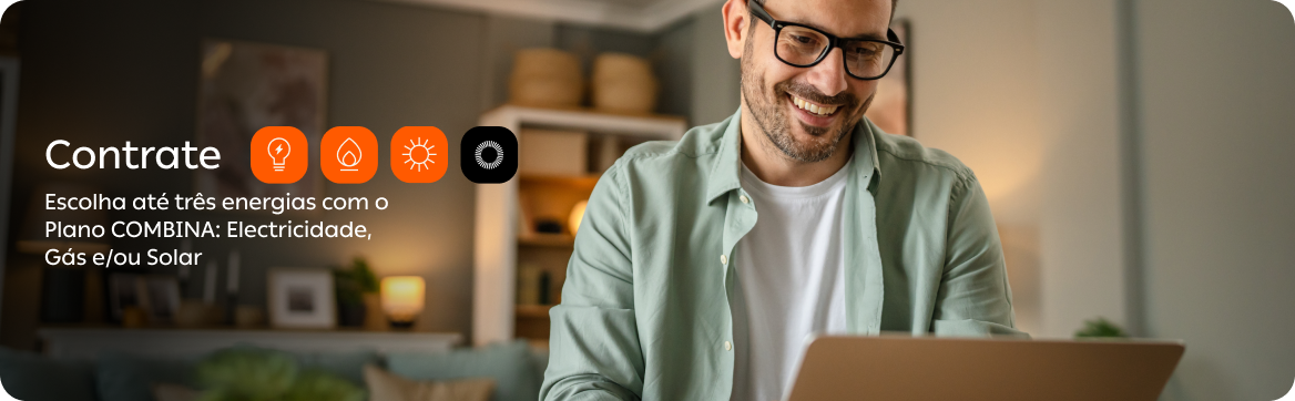 Plano COMBINA – Contrate eletricidade, gás, solar ou pacotes NOS e aumente a sua poupança.